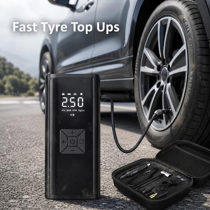 Portable Digital Tyre Inflator Kit – photo 2